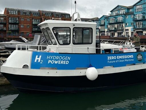 UK: Hydrogen-Electric Boat Trialled by Exeter Port Authority