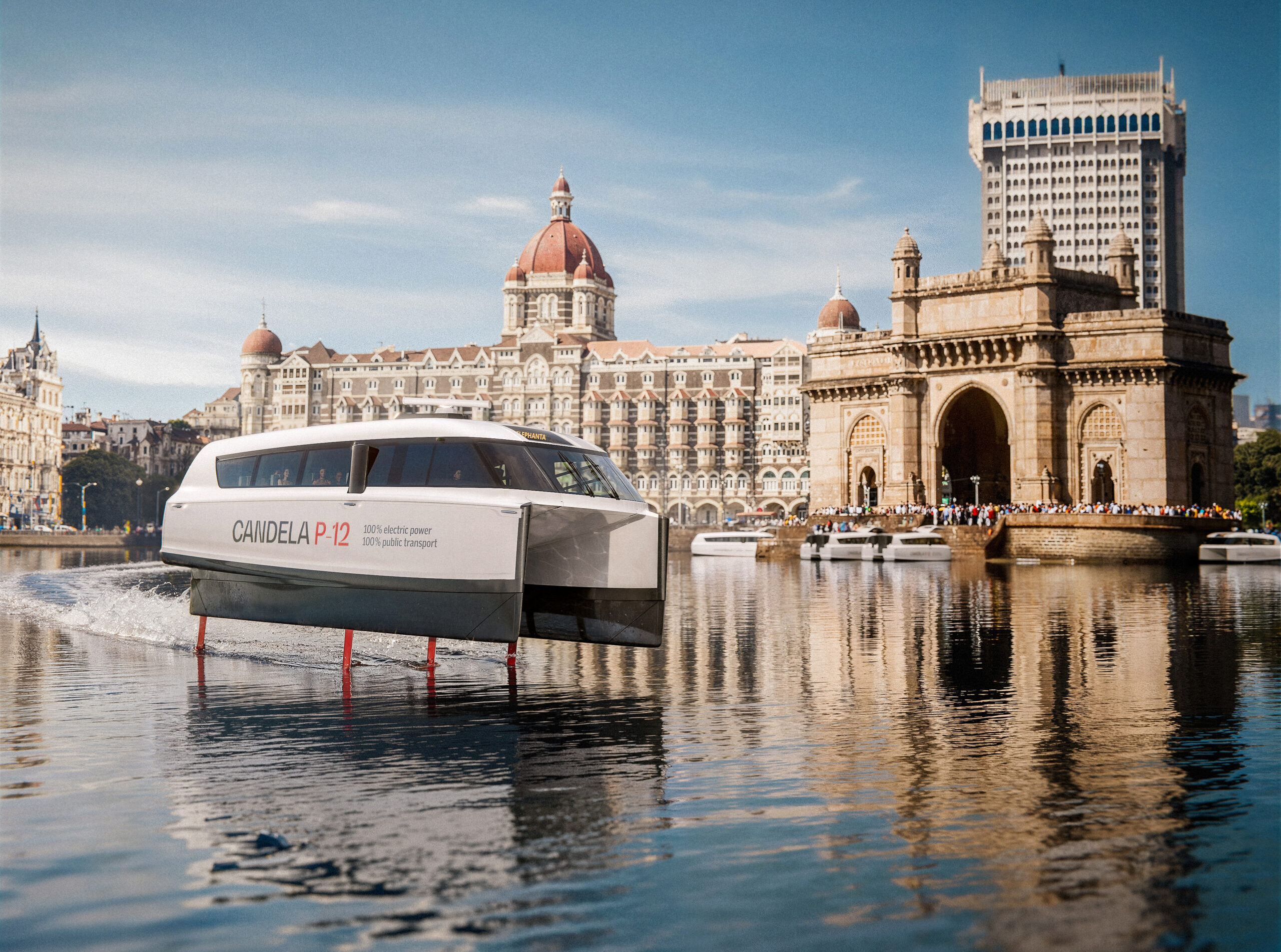 Mumbai to Introduce Candela’s Electric Hydrofoil Ferries