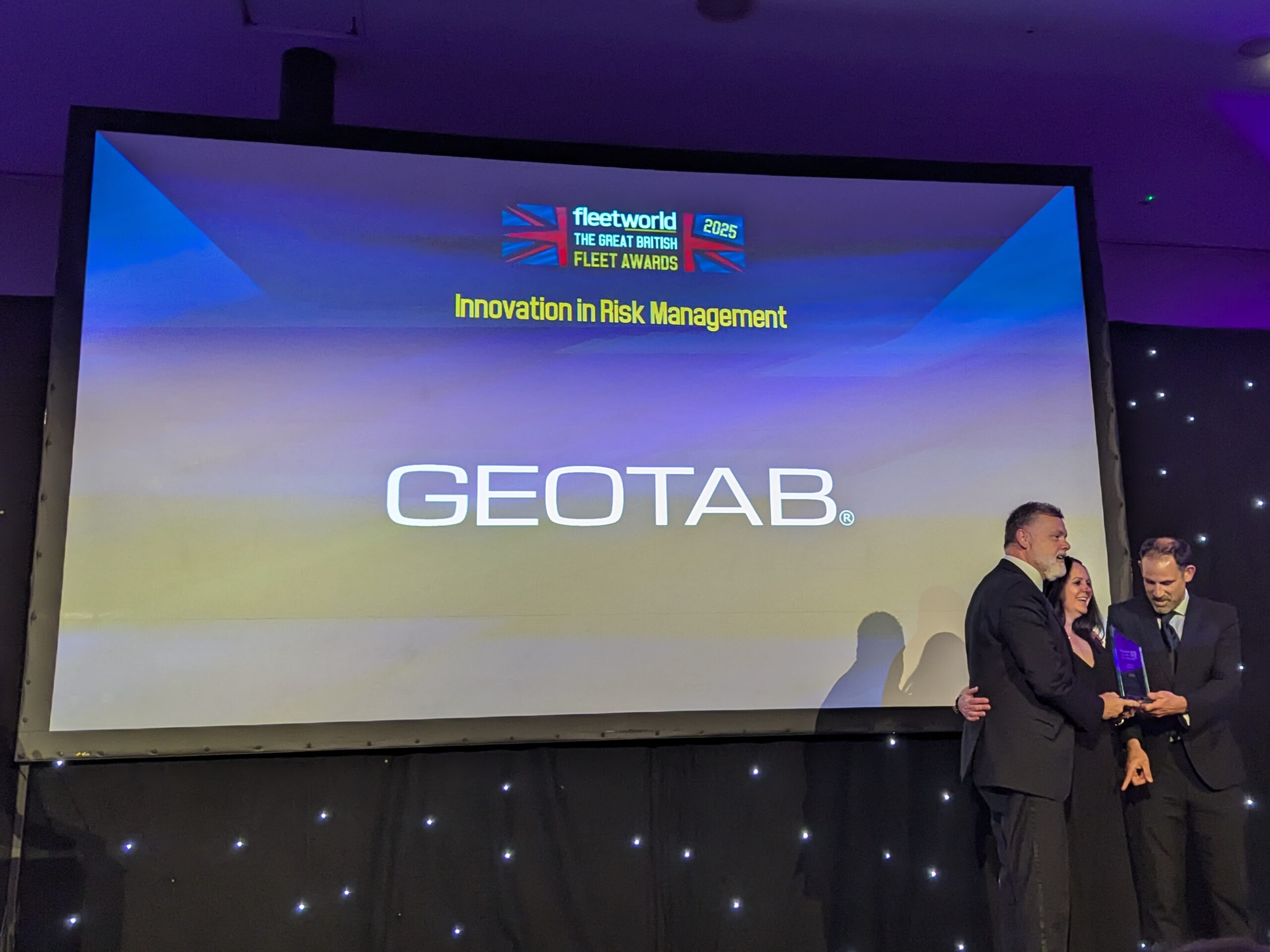 Geotab Wins Top Safety Award at the 2025 Great British Fleet Awards