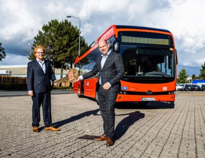BYD New Generation eBuses Delivered to Deutsche Bahn in Germany