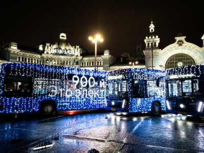 Moscow Launches Its 900th Electric Bus