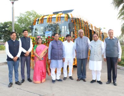 Tata Motors Delivers 60 Electric Buses to Ahmedabad Janmarg Limited