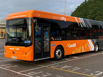 Cardiff Bus Launches New Zero-Emission Electric Buses
