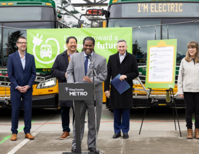 King County Metro Opens Electric Bus Charging Facility