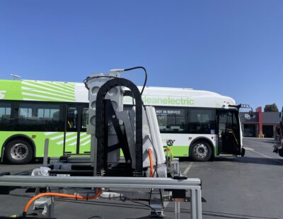 San Diego MTS Begins Construction on Overhead Bus Charging System