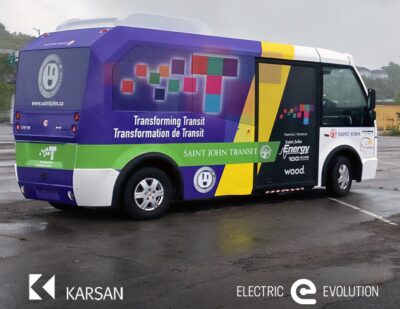 Canada: Karsan e-JEST Electric Bus Delivered to Saint John