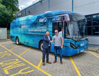 Sky Staff Shuttles to Become Electric