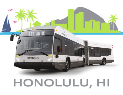 Nova Bus to Supply Up to 35 Articulated Buses to Honolulu