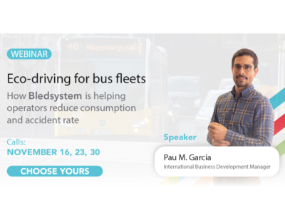 Bledsystem Announces Webinar Series: Eco-Driving for Bus Fleets