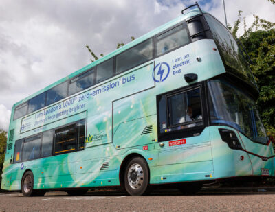 Transport for London Adds 1,000th Zero-Emission Bus to Its Fleet