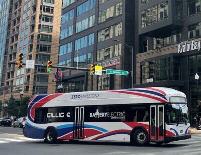 Arlington Transit Orders 4 Battery-Electric Buses