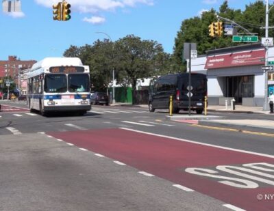NYC DOT Completes Northern Boulevard Bus Priority Project