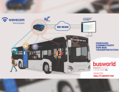Wavecom Presents Its Connectivity Solutions at Busworld 2023