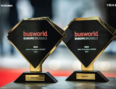 Yutong Wins Two Awards at Busworld Europe 2023