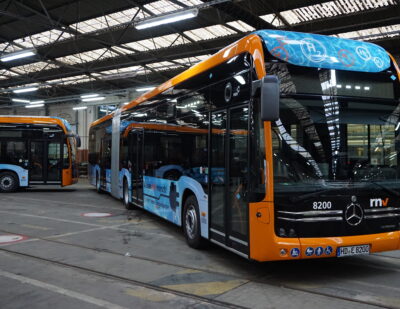 Germany: Daimler Buses Delivers Mercedes-Benz eCitaro G Fuel Cell Buses to RNV