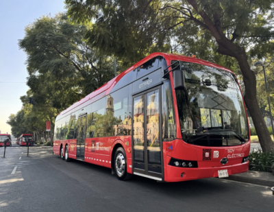 BYD Delivers 20 Electric Buses to Mexico City