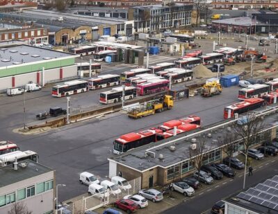 Daimler Begins Electrification of E-Bus Depot in The Hague