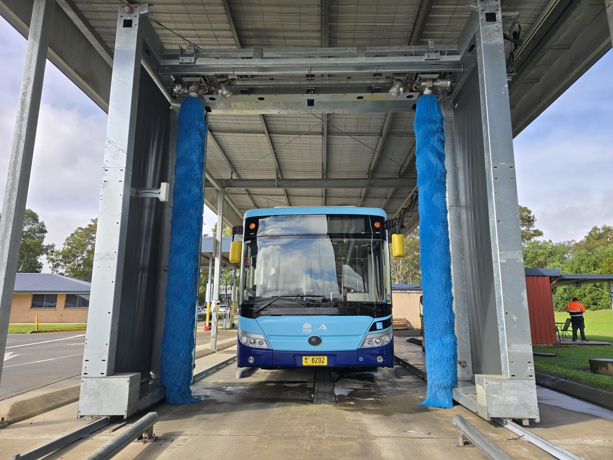 Transit Systems Installs Water-Saving Bus Wash in Sydney