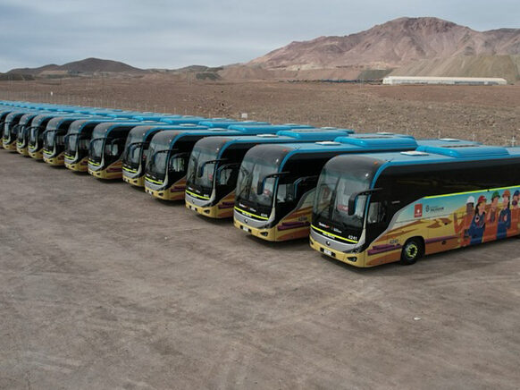 Yutong Supplies 30 Pure Electric Buses to Codelco in Chile