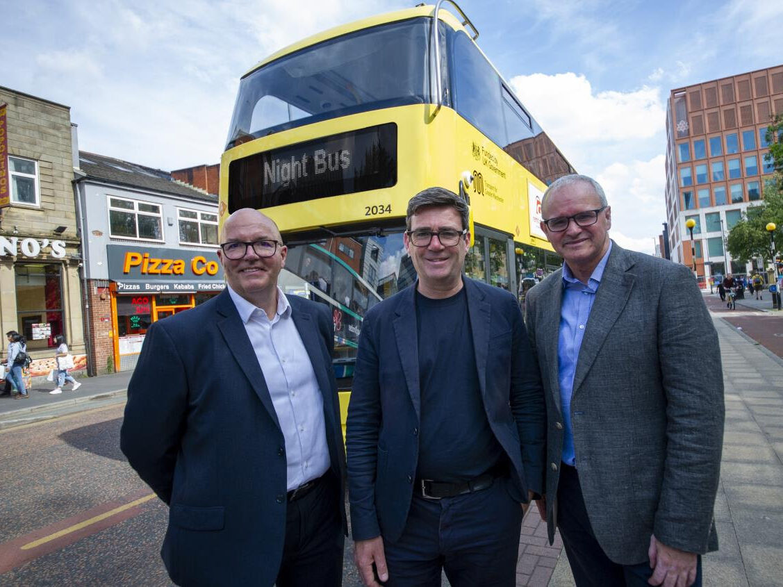 Transport for Greater Manchester to Launch Bee Network Night Buses