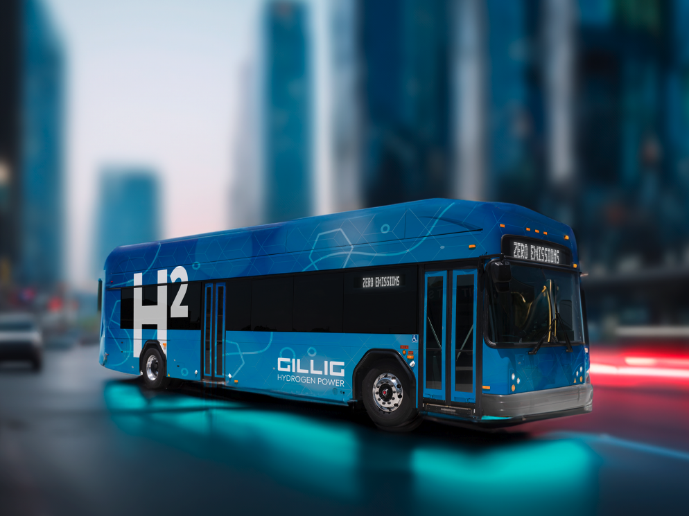 Hexagon Purus to Supply Hydrogen Fuel Storage Systems for GILLIG Buses