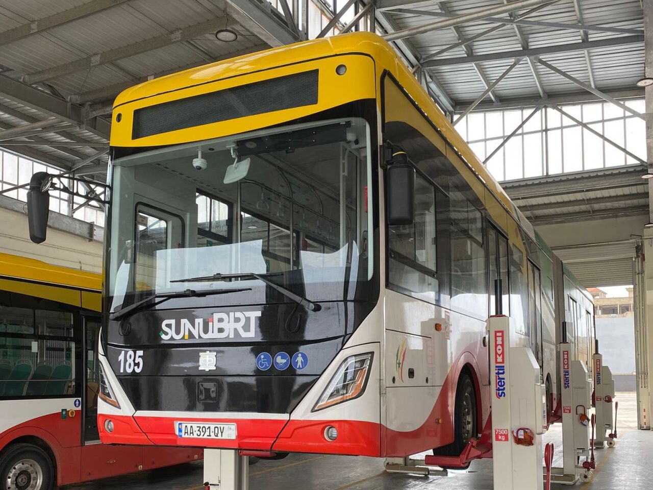 Stertil-Koni Supplies Dakar Mobilité with Vehicle Lifts for BRT