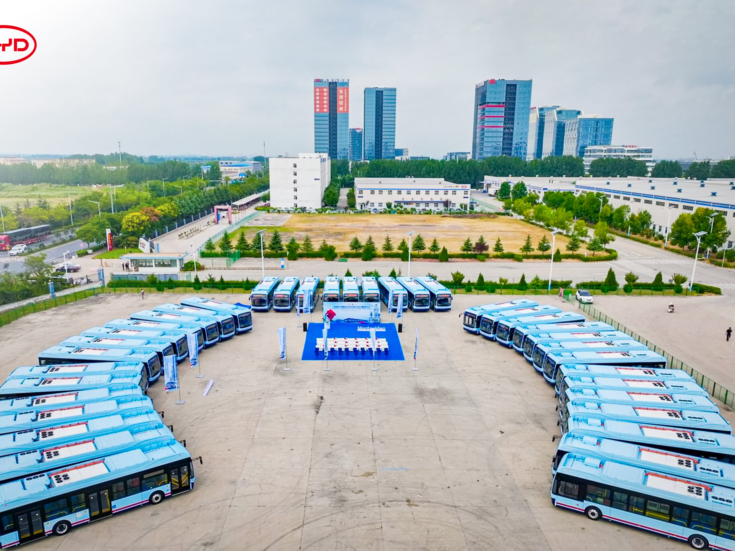 BYD Delivers 100 Electric Buses in Uruguay