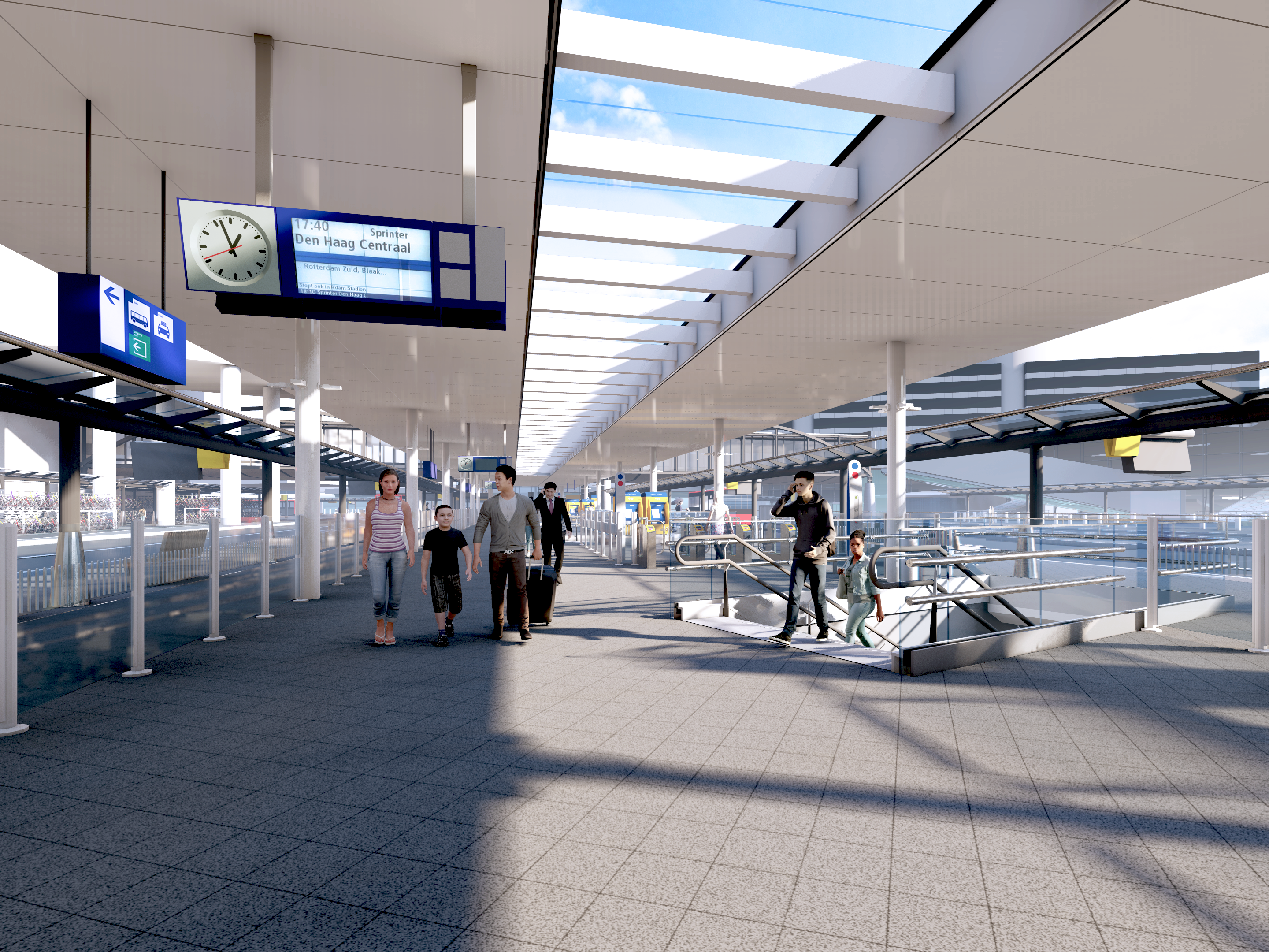 Amsterdam Schiphol Airport Commences Bus Station Renovation