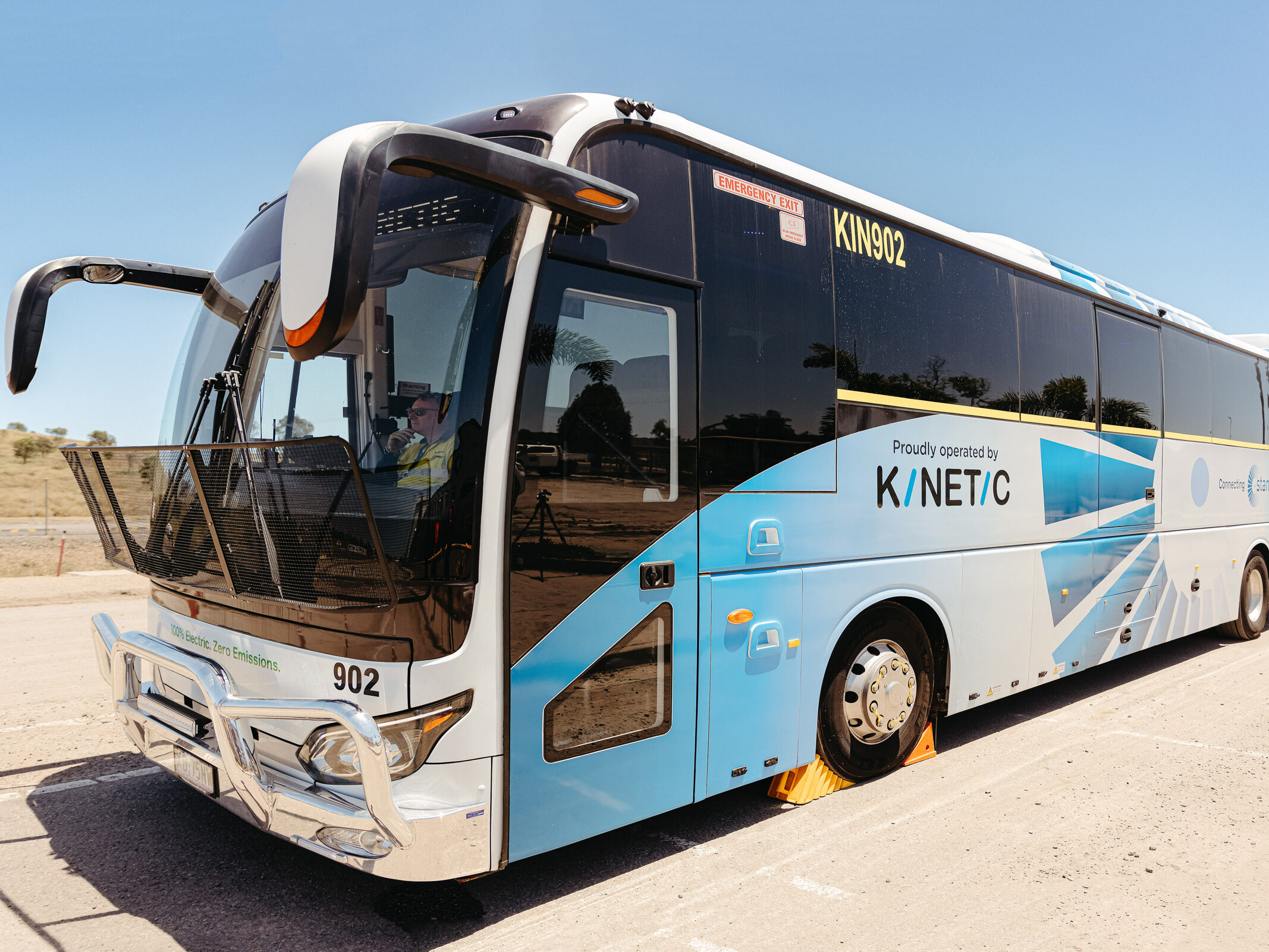 Kinetic Introduces New Zero-Emission Bus for Central Queensland