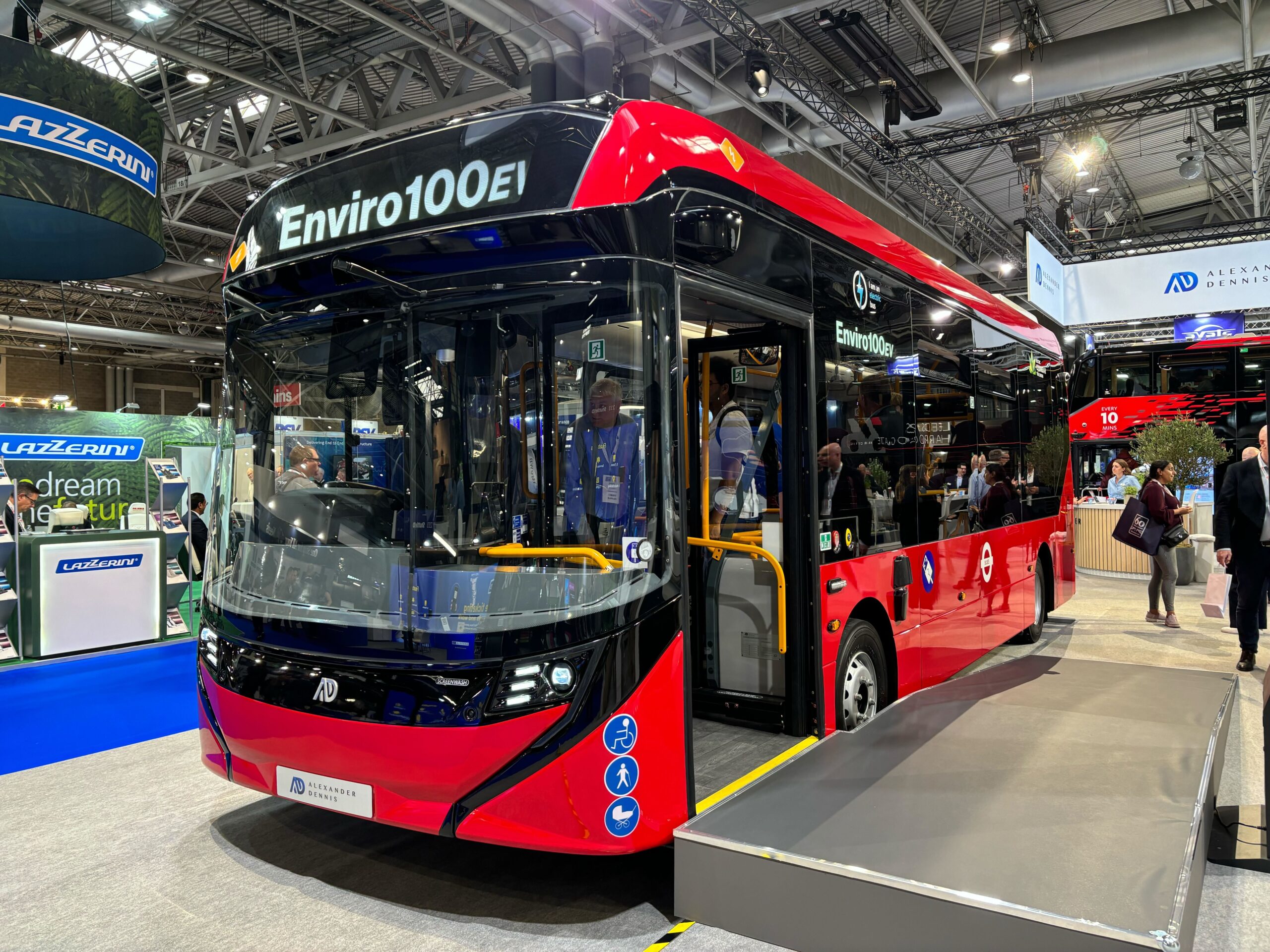 Alexander Dennis Displays Enviro100EV at Euro Bus Expo 2024