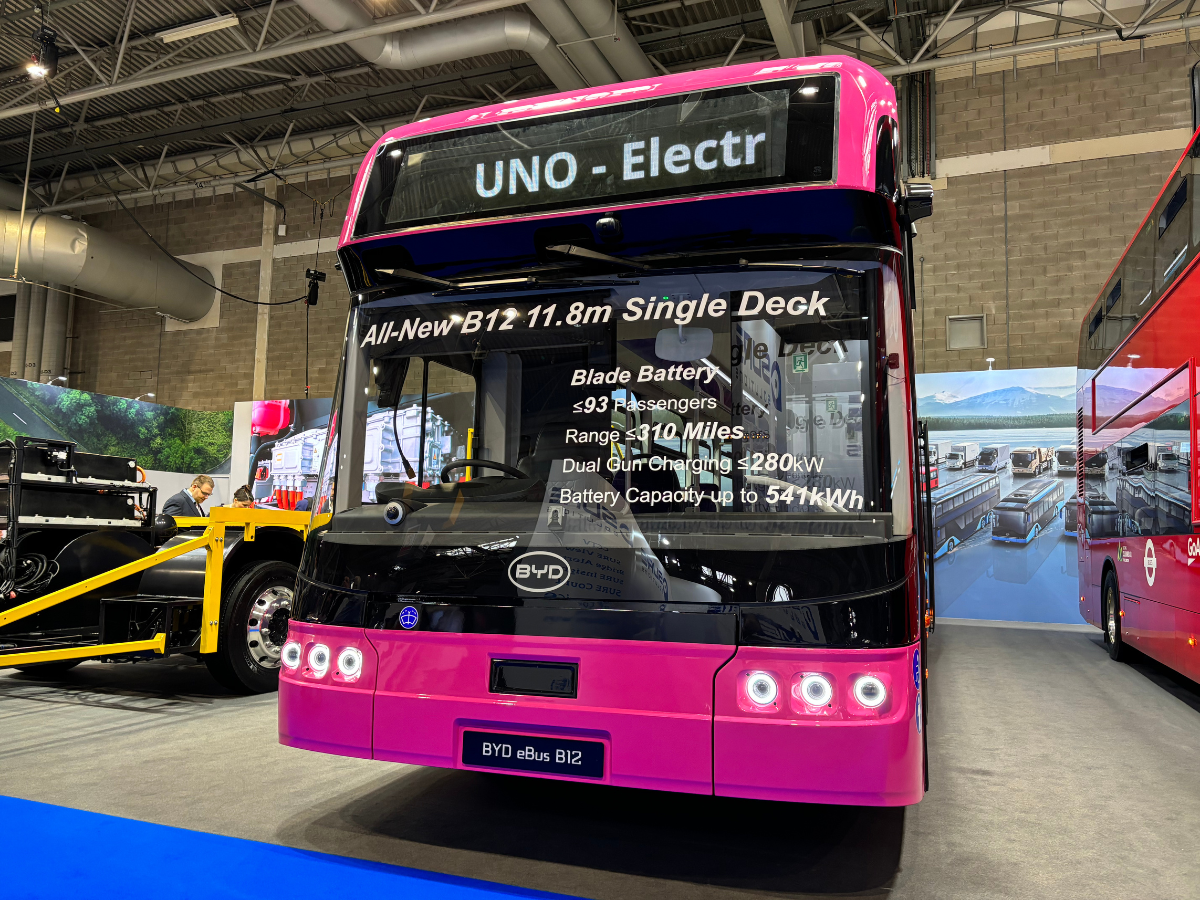 BYD B12 Single Decker eBus Bound for Inter Campus Operation in Hertforshire