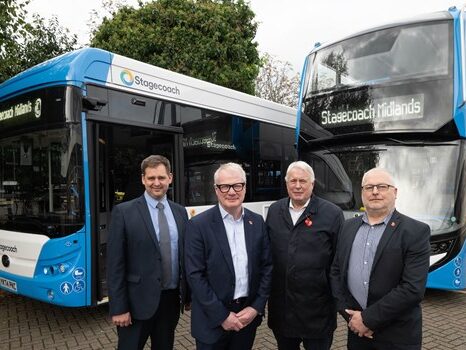 Stagecoach Receives 64 New Zero-Emission Buses for West Midlands