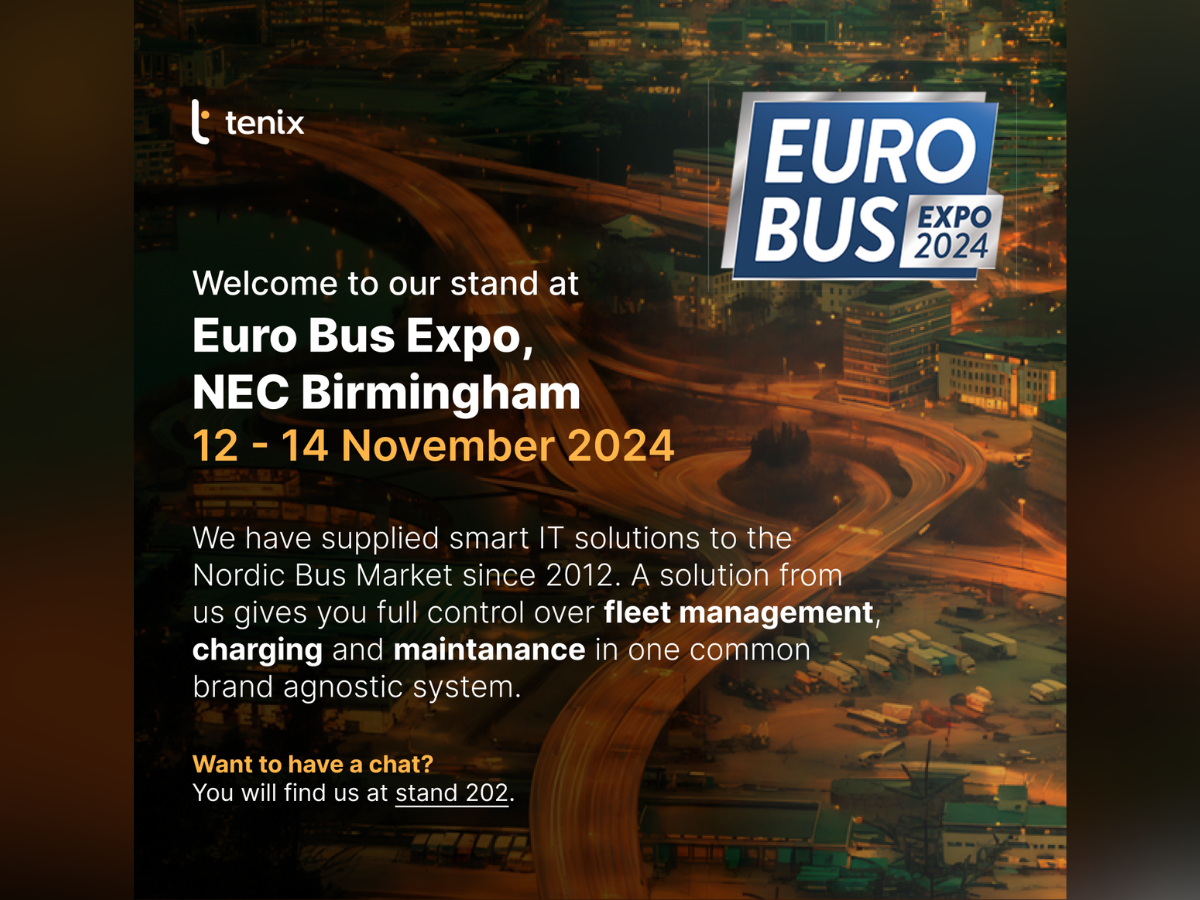 Tenix at Euro Bus Expo 2024 & More!