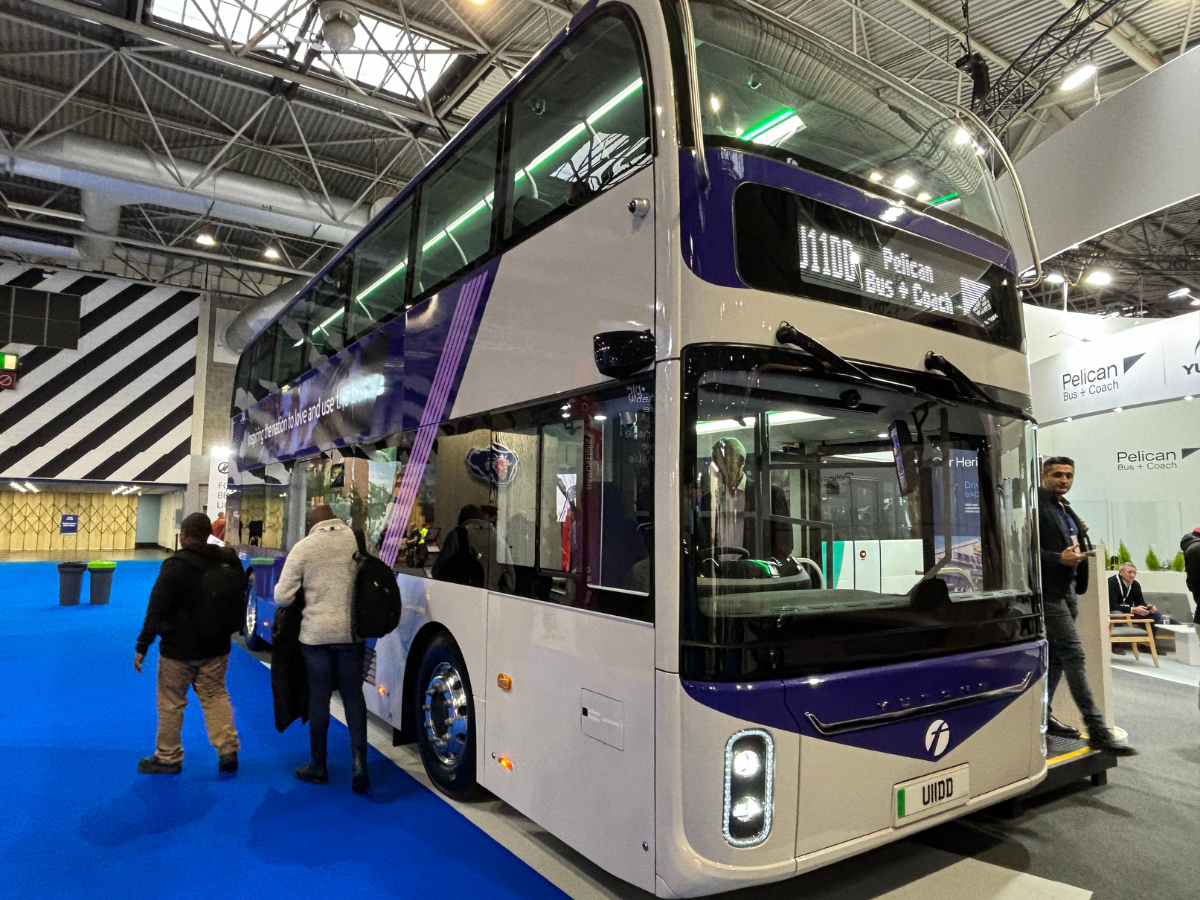 Yutong Showcases U11DD Electric Bus at Euro Bus Expo 2024