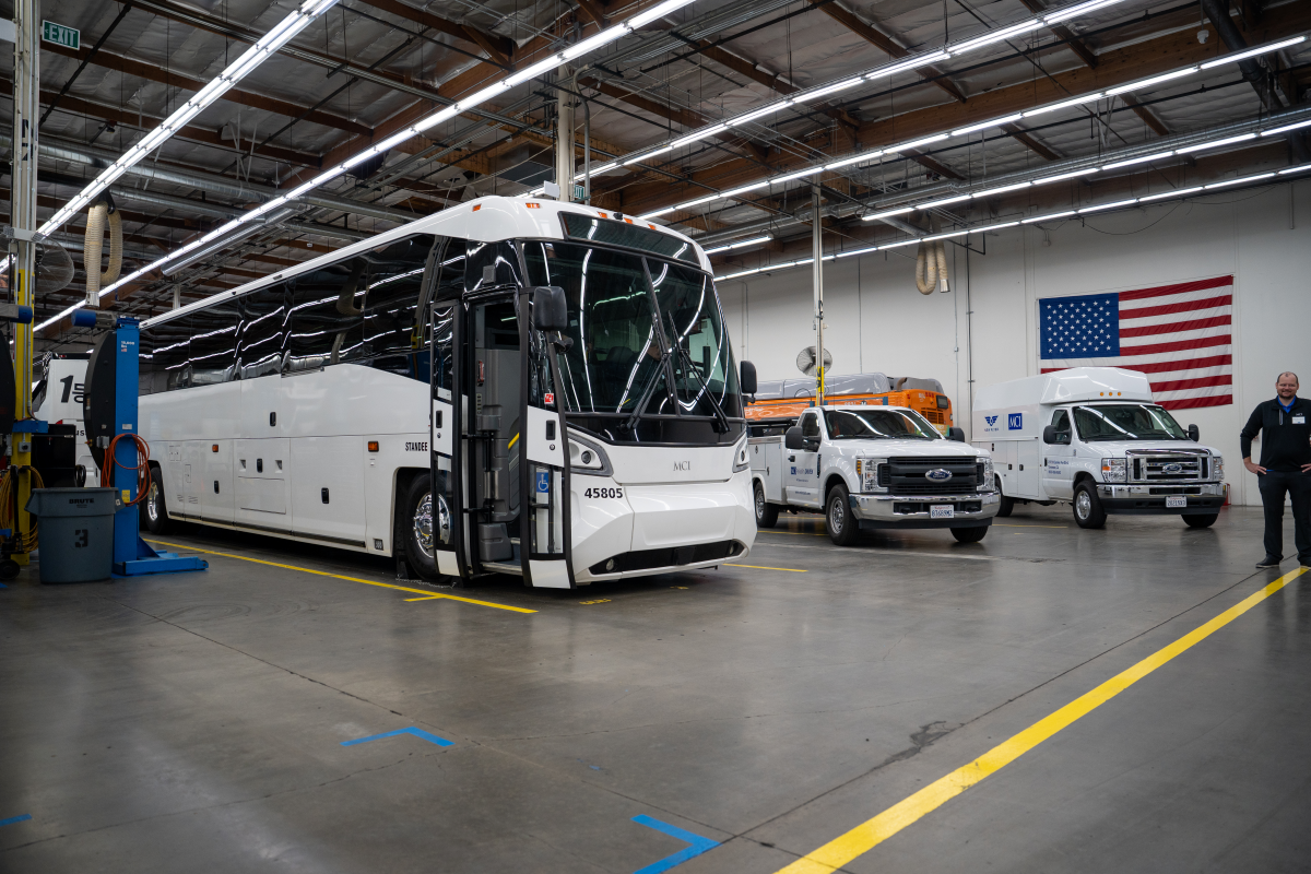 MCI Opens Service Centre to Support Southern California Coach Operators