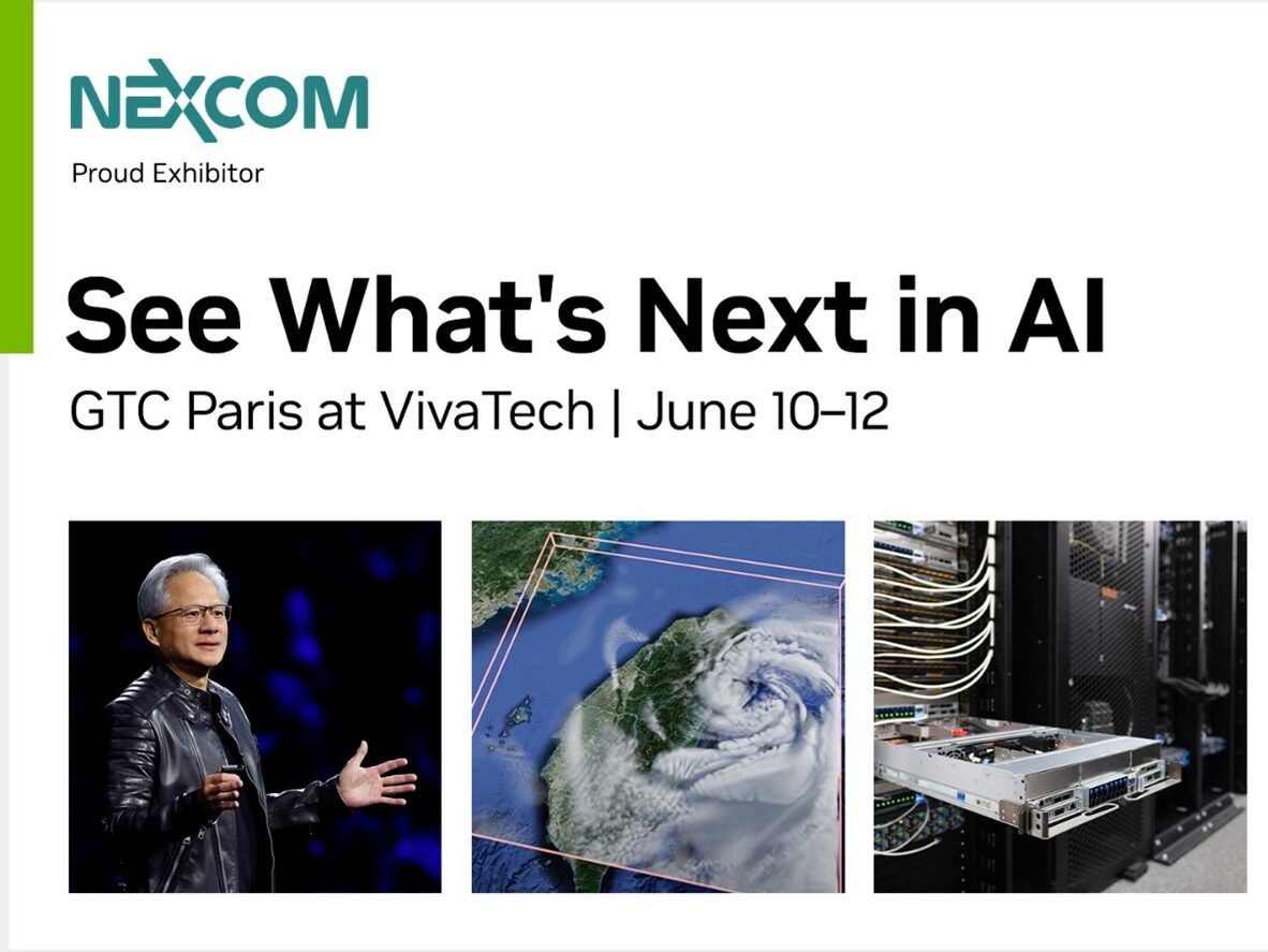 NEXCOM to Showcase a Full Range of AI Edge Computing Mobility Solutions at GTC Paris