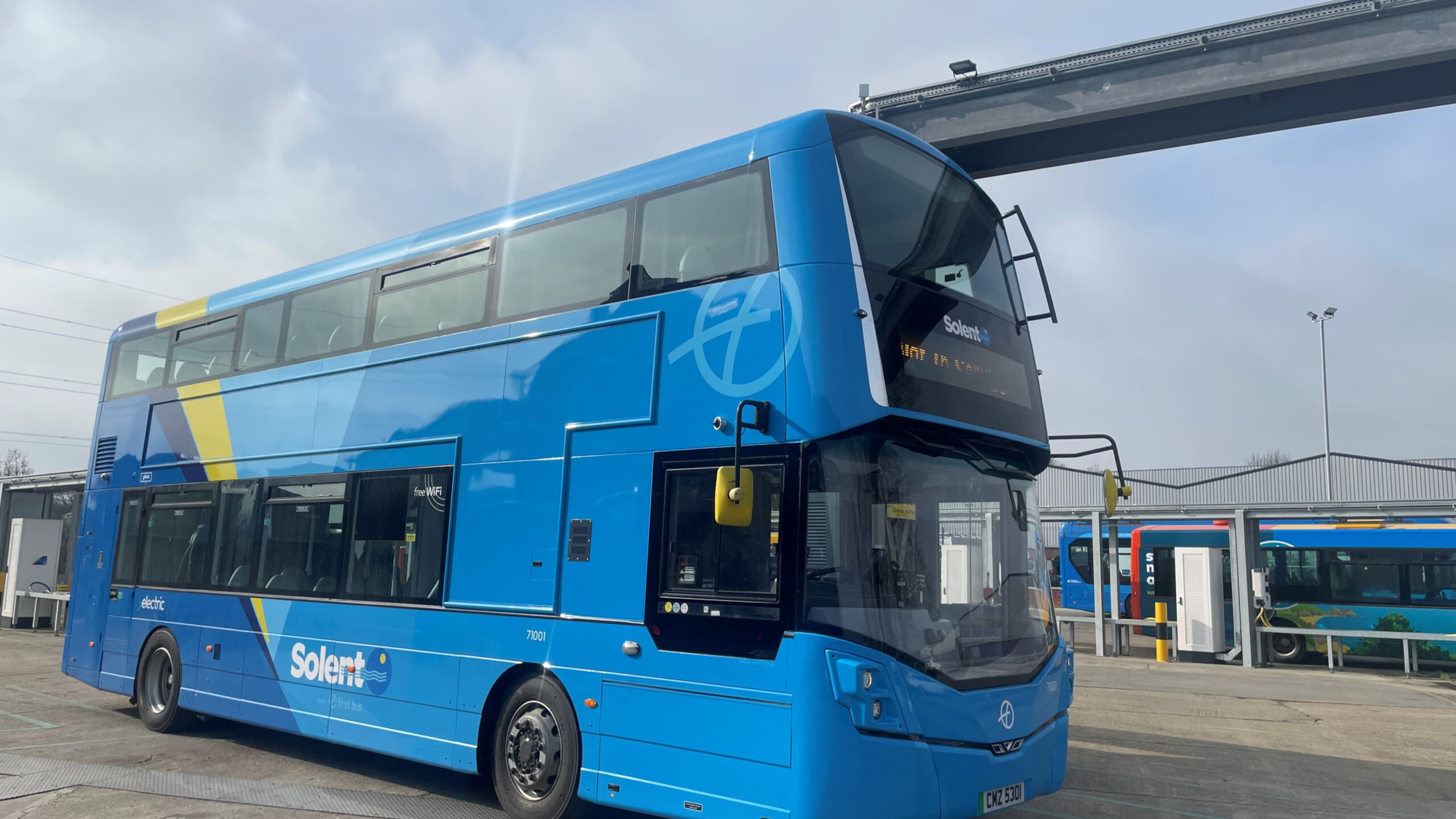 First Introduces Four Newly Converted Electric Buses on Solent Routes
