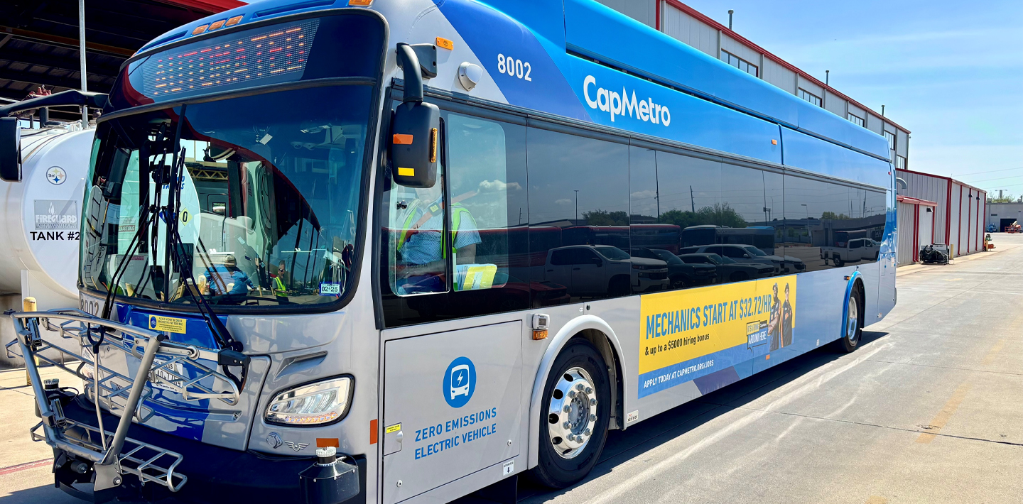 US: Automated Electric Bus Demonstrated in Active Depot in Austin