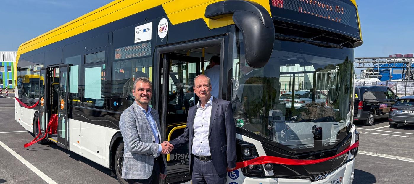 Wrightbus Delivers 12 Hydrogen Buses to WestVerkehr GmbH